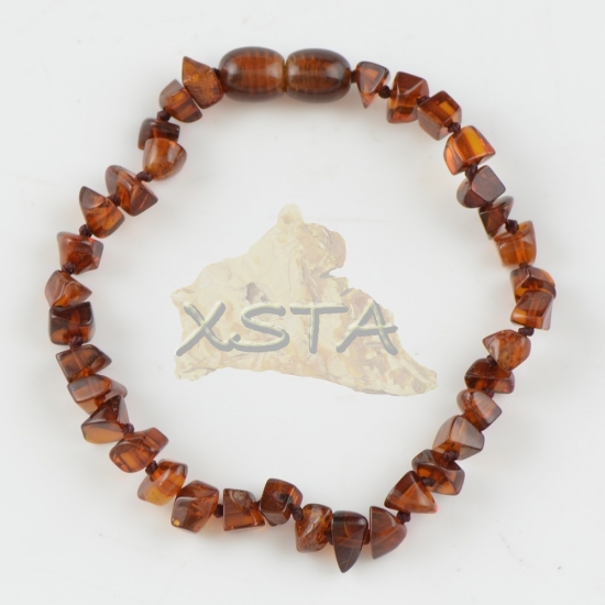 Light Cherry amber bracelet with clasp Light Cherry amber bracelet with clasp