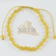 Womens adjustable amber bracelet raw honey color Womens adjustable amber bracelet raw honey color