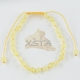 Womens adjustable amber bracelet raw yellow color Womens adjustable amber bracelet raw yellow color