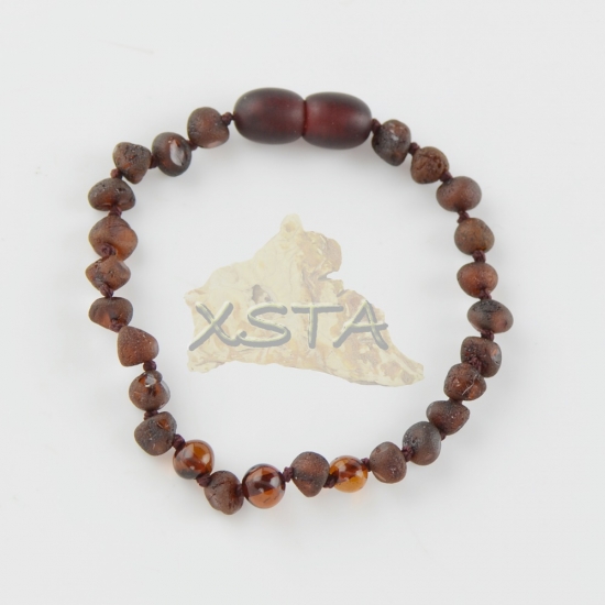 Baltic amber Teething bracelet raw polished beads Baltic amber Teething bracelet raw polished beads