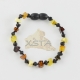Raw cherry with irregular beads bracelet Raw cherry with irregular beads bracelet