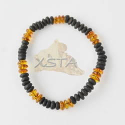 Amber bracelet 21 cm or 19 cm for men