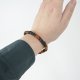 Amber bracelet 21 cm or 19 cm for men