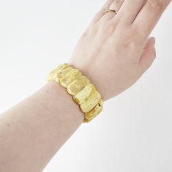  Amber bracelet healing raw beads