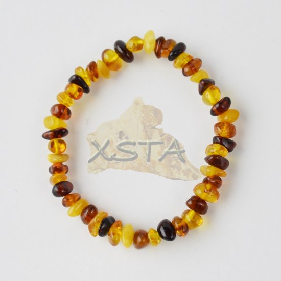 Amber bracelet chips amber beads