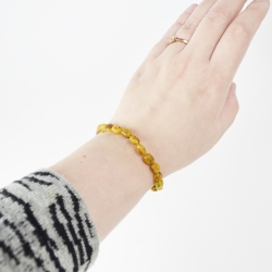 Cherry wholesale amber bracelet natural