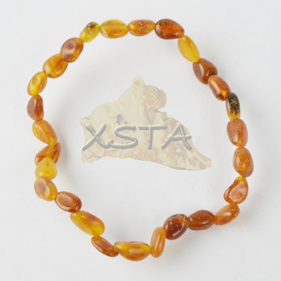 Adults honey cognac amber bracelet jewelry