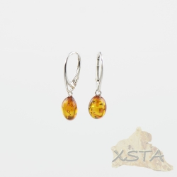 Baltic amber earrings with silver 925 Baltic amber earrings with silver 925