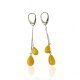 Matt Wholesale amber earrings