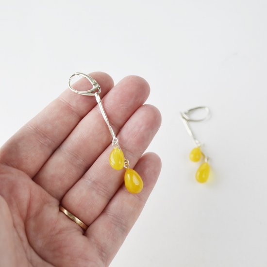 Matt Wholesale amber earrings
