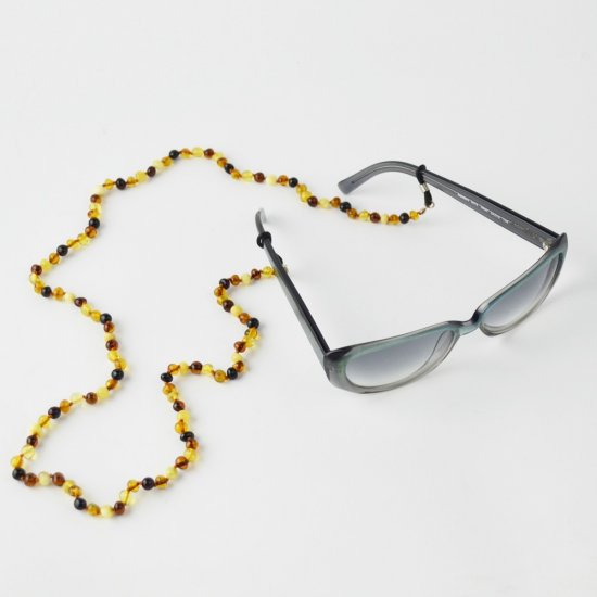 Baroque shape necklace for glasses