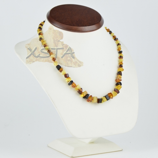 Adults amber necklace two style of beads Adults amber necklace two style of beads
