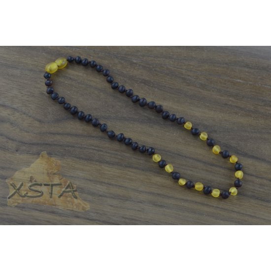 Amber babies necklace raw cherry yellow