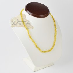 Adults amber necklace barok honey raw of beads