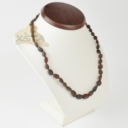 Amber necklace raw olive cherry adults