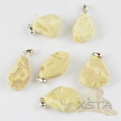 Baltic amber pendant small raw Baltic amber pendant small raw