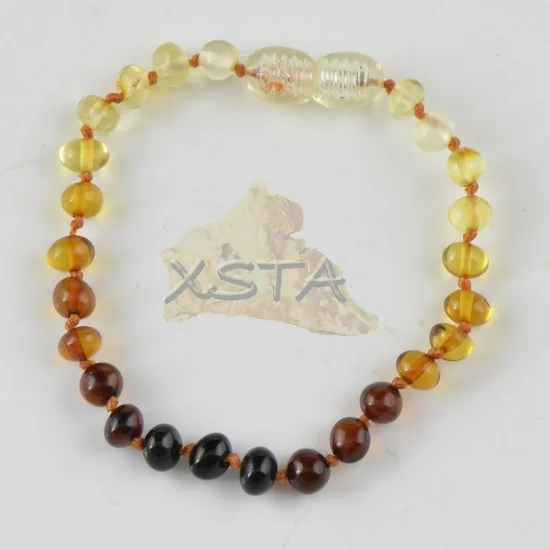 RAW Baltic Amber Necklace and Amber Bracelet - Natural Amber from Baltic  Region, Genuine Amber (13in. and 5.5in.), 4 Piece Set, Amber : Amazon.sg:  Baby Products