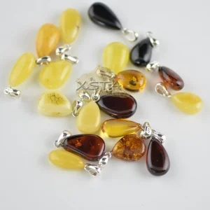 Amber pendants