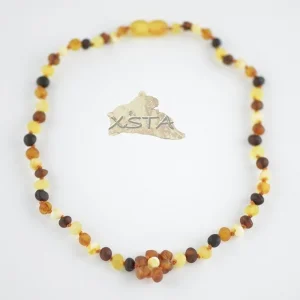 Amber teething necklaces