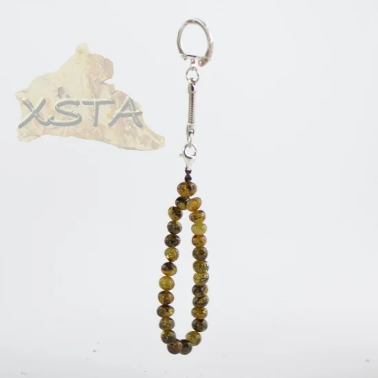 Green bracelet for key holding