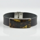 Baltic Amber with leather for men Baltic Amber with leather for men
