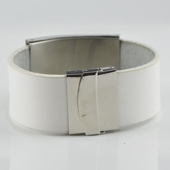 Amber bracelet for men with leather Amber bracelet for men with leather
