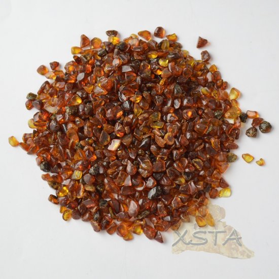 Baltic amber loose stones