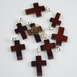 Amber cross cherry color