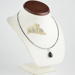 Black pendant on wire