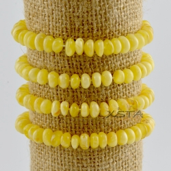 Baltic amber matt bracelet