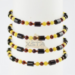 Natural Baltic amber bracelet 20 cm