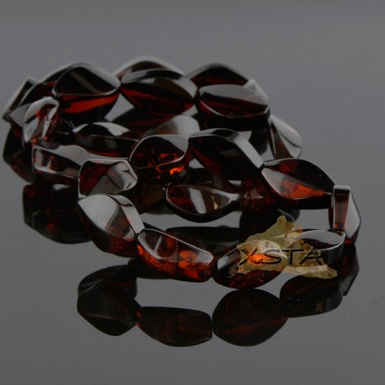 Baltic amber natural cherry bracelet