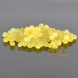 Raw lemon baroque amber beads 6-7 mm Raw lemon baroque amber beads 6-7 mm