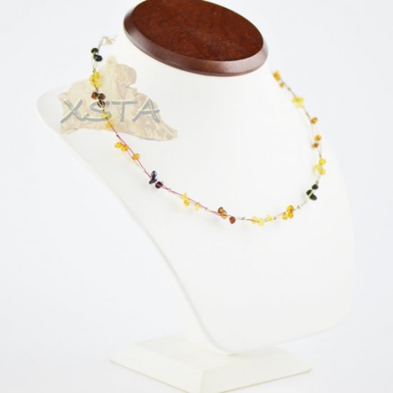 Amber multicolor necklace for adults