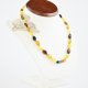 Amber natural necklace multi beads