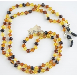 Baroque shape necklace for glasses