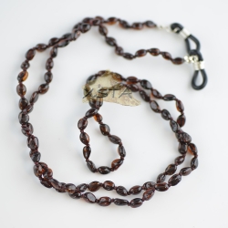 Cherry olive necklace for glasses