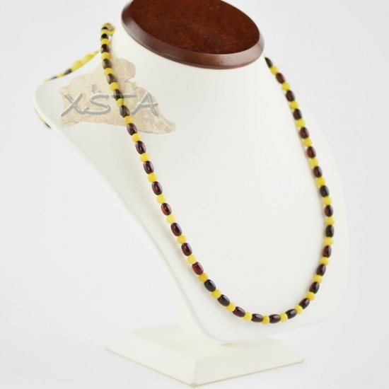 Men's Baltic amber necklace