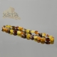 Amber natural necklace multi beads Amber natural necklace multi beads