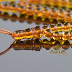 Cognac round bead islamic tesbih Cognac round bead islamic tesbih