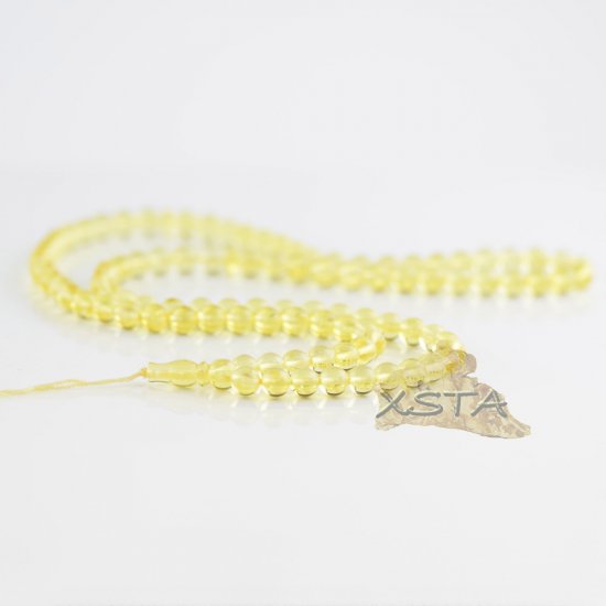 Lemon round bead islamic rosary