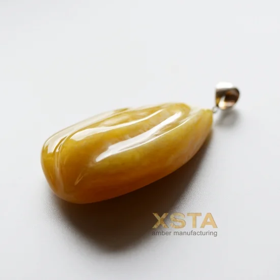 Baltic amber natural pendant