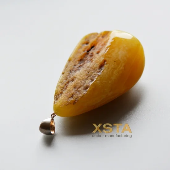 Baltic amber natural pendant