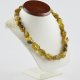 Amber necklace for women