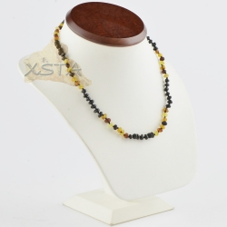 Amber necklace small beads