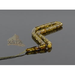 Cylinder amber tesbih rosary Cylinder amber tesbih rosary