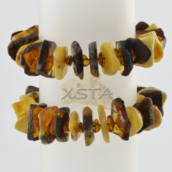 Raw amber bracelet
