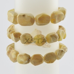Raw natural wholesale amber bracelet