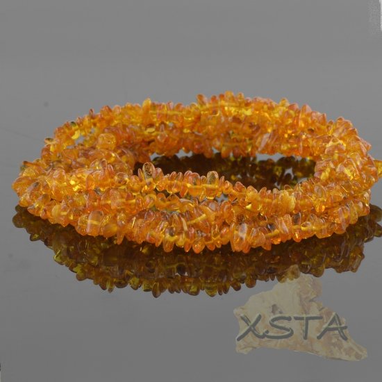 Amber necklace 130 cm long