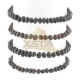 Amber bracelet Raw black Amber bracelet Raw black